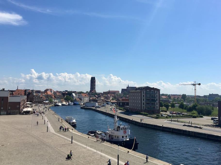 Historischer Ohlerich Speicher Hafen Wismar Ap.18 Εξωτερικό φωτογραφία